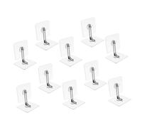HAPINARY Sangles de meubles anti-basculement efficaces sans perçage Ancrages de sécurité pour bébé pour meubles fixés au mur Taille 6x6 Lot de 10