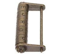 HAPINARY Serrure à Combinaison pour Boîte à Bijoux Style Chinois Rétro Cadenas Ancien en Alliage de Zinc Vintage Présent et Tiroirs Décoratifs