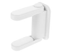 HAPINARY Serrure De Sécurité Pour Garçon Fille Poignée De Porte Anti-accident Avec Double Baffles Installation Facile Et Adhésif Fort Pour Bébés Et Animaux Couleur Blanche Modèle