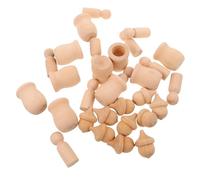 HAPINARY Set de Figurines Inachevées pour Décoration DIY Poupées à Peindre pour Ornements de pour Automne Thanksgiving et Mariage