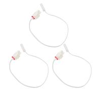 HAPINARY Sonde Thermostatique de Température pour Réfrigérateur Lot de 3 Pièces en Plastique Blanc Surveillance Précise et Efficacité Énergétique Cuisine et Camping-