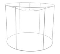 HAPINARY Support Abat-Jour Industriel en Métal pour Lampes à Douille E27, Cadre Cage Rétro pour Lampes de Table et Suspensions, pour Décoration Intérieure et Éclairage Événementiel
