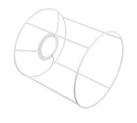 HAPINARY Support d'abat-jour fer forgé : armature fil de fer 18 x 18 x 18 cm, douille E27, accessoires DIY pour lampe suspendue ou chambre