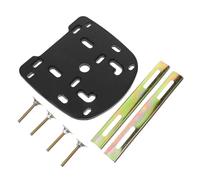 HAPINARY Support de Fixation Porte-Bagages Arrière Moto Renforcé avec Plaque de Base et Vis Montage pour Coffre Robuste