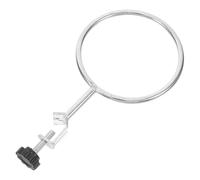 HAPINARY Support de Laboratoire et Outil Éducatif avec Anneau en Fer Argenté Design Convivial pour Expériences de Chimie pour Écoles et Laboratoires