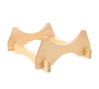 HAPINARY Support Distributeur de Boissons en Bois Massif 5L, Socle pour Porte-Boisson et Tonneau à Bière, Support pour Bonbonne D’Eau, Adapté la Décoration Intérieure et Usage Domestique