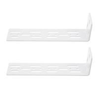 HAPINARY Support Mural pour Tringle à Rideaux Électrique 2 Pièces en Métal Fixation Robuste, Assistance à L'Installation et Fonctionnement Silencieux