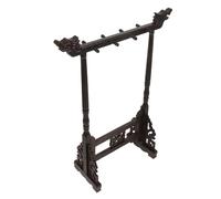 HAPINARY Support Pinceaux Calligraphie Massif Porte-stylo Pratique et Stable pour Bureau Séchage Vertical
