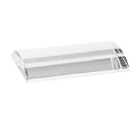 HAPINARY Support Verre U Courbé pour Extensions de Cils Support Durable à Grand Volume Outil pour Application de Faux Cils Organisation Pratique pour Gain