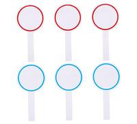 HAPINARY Tableau D'affichage Effaçable à Sec Petit 10x20 Cm Mousse Portable Lot De 6 Tableaux De Vote Polyvalents Pour Concours Et Juges