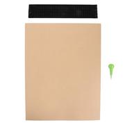 HAPINARY Tableau D'écriture Braille pour Apprentissage Braille 4 Lignes 28 Cases en Plastique Léger avec Stylet et Papier en Milieu Scolaire pour Débutants
