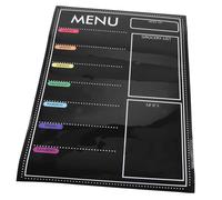 HAPINARY Tableau Magnétique Menu Hebdomadaire Effaçable à Sec pour Réfrigérateur Planificateur Repas Réutilisable Organiseur Maison Pratique