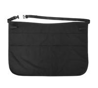 HAPINARY Tablier de Barbier en Polyester Noir, Équipé de Poches pour Outils, Ceinture Ajustable, Conçu Travail en Salon de Beauté et Coiffure