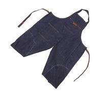 HAPINARY Tablier en Denim Design sans Manches avec Multiples pour Poterie et Splitleg en Tissu Oxford, Confortable et Stylé pour Activités Créatives