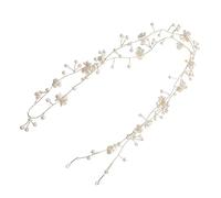 HAPINARY -tête Perle 1 Mètre Arc Accessoires De Cheveux De Demoiselle D'honneur Bandeau Mariage Pour La Mariée Bandeau De Mariée Fiançailles Peignoir Tiare Robe Groupe Métal Golden