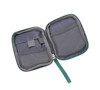 HAPINARY Trousse de Premiers Soins de Voyage Petite Taille Verte, Pochette Portable en Tissu Oxford, Légère et Résistante, pour Camping, Randonnée et Urgence, Kit Santé Multifonction