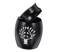 HAPINARY Urne Funéraire Acier Inoxydable pour Cendres de Compagnie Boîte à Cendres Durable pour Souvenir