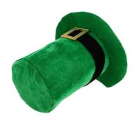 HAPINARY Vert Chapeau Haut-de-forme Saint-patrick en Velours pour Fête | Décoratif, Respirant et Résistant à L'usure, Style Créatif et Amusant, pour Carnaval et Célébrations