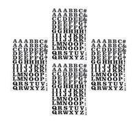 HAPINARY Vinyle Thermocollant Noir 4 Patchs Lettres et Symboles 27X18,5 CM pour Vêtements, Paquet à Dos et Loisirs Créatifs