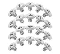 HAPINARY Vis de Réglage pour Tondeuse à Cheveux Lot de 20 Pièces Argenté en Acier Inoxydable Compatible Wahl8591/1919 Réparations et Entretien Précis pour Usage Professionnel