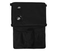 HAPINARY Walker Tray Table Accessories for Elderly, Fold Walker Tray with Detachable Storage Bag Under Tray, Oxford Cloth, Raised Edge, Nonslip Texture, for Trips to Appointments