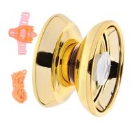 HAPINARY Yo-Yo Non Réactif en Alliage Doré Ficelle, pour Exercices de Coordination et Motricité, Présent pour Amateurs de Yo-Yo, Couleur Aléatoire