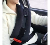 HapiPoppy Pacemaker Oreiller Chimio Port Oreillers pour Ceinture de sécurité Protection Bypass Cœur Ouvert Chirurgie Récupération Cadeaux Mastectomie Cancer du Sein Coussin Femme Noir