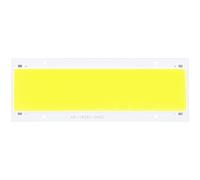 Hapivida 3000-6500K 12V 15W 1500lm COB Panneau Lumineux LED Bande Forme Source de Lumière Source de Lampe Convient pour Bricolage Lampe à LED COB Puce Ampoule(Lumière blanche chaude)