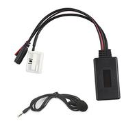 Hapivida Adaptateur Bluetooth pour Autoradio RD4 avec AUX et Appels Mains Libres, Module NS Fil 12 Broches pour Musique en Voiture, Connexion par Câble Audio en ABS pour Installa