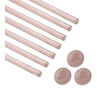 Hapivida Bâton de Cire à Cacheter, Lot de 10 Bâtons de Cire Premium pour Pistolet à Colle avec 5 Couleurs pour Scellage d'Invitations de Mariage et Enveloppes, Décoration Créative