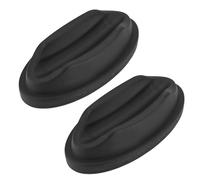 Hapivida Bloc de Rehaussement de Roue Avant de Vélo, 2Pcs Stabilise Le Support Turbo de Vélo Support de Bloc de Nivellement Stabilisateur Robuste pour Support D'entraînement de Vélo D'intérieur