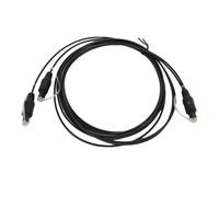 Hapivida Câble Splitter Optique Numérique 1x2 SPDIF Toslink, Compatible Home Theater HDTV Enceintes, Transmission Stable Son HiFi, Câble Fibre Optique PVC TPE, pour Cinéma Maison S