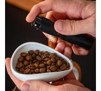 Hapivida Coffee Machine Accessories Kit 58mm Stainless Steel Tamper with Stirrer Silicone Base Coffee Bean Spray Bottle for Home Baristas Espresso Enthusiasts