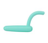 Hapivida Couvre poignée de porte en silicone, protection contre les pincements mains enfants, modèle universel 130 x 26 mm en silicone souple pour poignées de porte standard (Verte)
