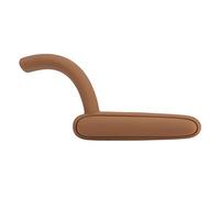 Hapivida Couvre poignée de porte en silicone, protection contre les pincements mains enfants, modèle universel 130 x 26 mm en silicone souple pour poignées de porte standard (Café)