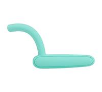 Hapivida Couvre poignée de porte en silicone, protection contre les pincements mains enfants, modèle universel 130 x 26 mm en silicone souple pour poignées de porte standard (Verte)