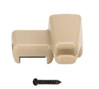 Hapivida Crochet de Pare-Soleil Intérieur Gauche, Fixation Compacte pour Rétroviseur, Modèle EGP000050VAE ABS Attache de Pare-Soleil pour Véhicule