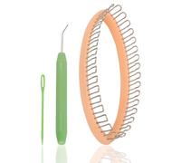 Hapivida Ensemble de Métiers à Tricoter, Planche à Tricoter Chaussettes Ensemble de Métiers à Tisser Brige Chaussettes Jambières Tisserand Crochet Anneau Fil hine à Tricoter Accessoires