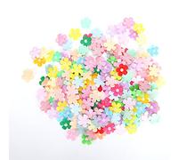 Hapivida Fleurs en Tissu, 200 Pièces Artificielles Fleurs de Marguerite avec Perles Centrales pour Décorations de Mariage, Noël, Bricolage Enfants, pour Appliques, Cartes d'Invitation