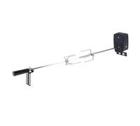 Hapivida Kit de Rôtissoire éLectrique, Support de Rôtissoire en Acier Inoxydable 304, Capacité de Charge de 15 Kg, Moteur Rotatif, Kit de Rôtissoire pour Barbecue