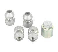 Hapivida Kit de Roue Anti-Vol avec Écrous, Remplacement LR037026 LR002084 LR086417 en Métal Haute Résistance, Installation Facile sans Outils pour Véhicules Compatibles