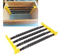 Hapivida Kit Élevage Reines Abeilles, Cellules Cupules Apiculture Ruche, 15 Cupules Plastique Léger, Système Production Reines Apiculteurs Professionnels