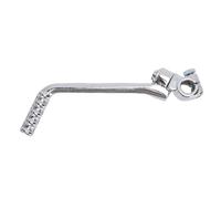 Hapivida Levier de Démarrage Moto, Levier de Lanceur à Pédale de Démarrage 16mm, Fer, Compatible avec KE KLX KX KDX 125 175 200 (Argent)