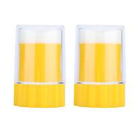 Hapivida Marqueur de Bouteille de Reine d'abeille 2 pièces, Cage de Capture de Reine en Plastique, équipement d'apiculture à Une Main, Outil d'apiculture Professionnel pour l'apiculteur