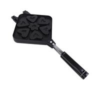 Hapivida Moule à Gaufre en Forme de Coeur en Aluminium