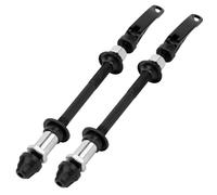 Hapivida Moyeu de Vélo à Dégagement Rapide, 145mm/175mm Kit d'arbre Creux d'essieu Arrière Moyeu de Vélo de Rechange pour Vélo de Route VTT (2Pcs)