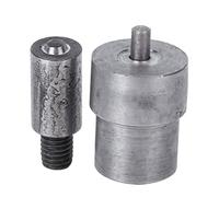 Hapivida Presse à Œillets Manuelle, Outil d'Installation avec Matrice en Acier 45, Tailles 3mm-20mm pour Ceintures Chaussures Accessoires Vêtements (5,0 mm)