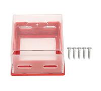 Hapivida Protection de couvercle de bouton d'arrêt d'urgence, protecteur de commutateur de bouton-poussoir transparent, matériau PC durable pour utilisation d'équipement industriel