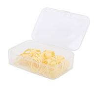 Hapivida Protège Doigts pour Guitare 12 Pièces, Picks en ABS Ajustables pour Index Majeur Protection Doigts pour Débutants Instruments à Cordes (12M)