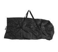 Hapivida Sac de Transport pour Tente Imperméable avec Ouverture en Bas Résistant aux UV pour Équipement de Sport de Voyage Noir, Durable à Poignées Facile à Nettoyer Tissé pour PIQ (L)